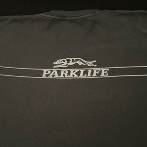 Blur grey Parklife retro greyhound graphic band tee sz 2XL